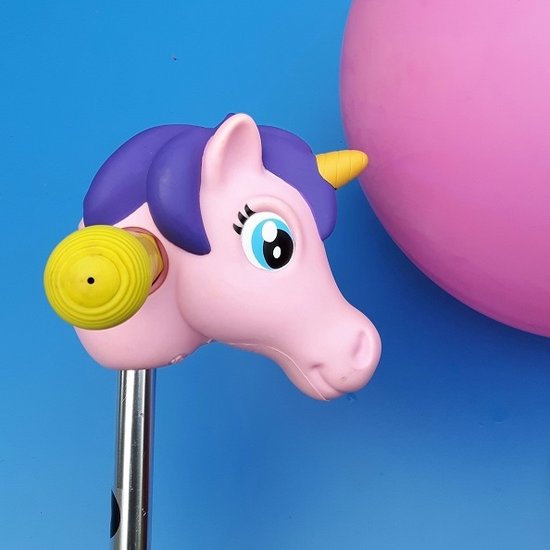 Scootaheadz Unicorn Bella - Eenhoorn accessoire voor step - Vanaf 3 jaar