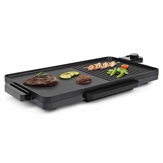 Tristar BP-2750 Bakplaat Modern design - Groot bakoppervlak van 49 x 27 cm