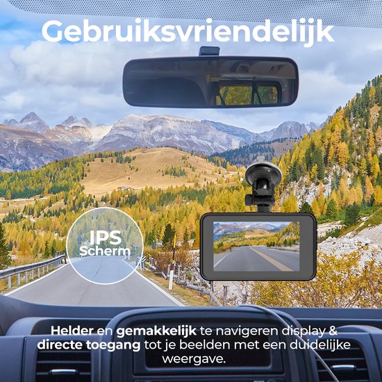 Denver Dashcam - Dashcam voor Auto - Full HD - 120° Groothoek - Loop Opname - G-Sensor - CCT1650