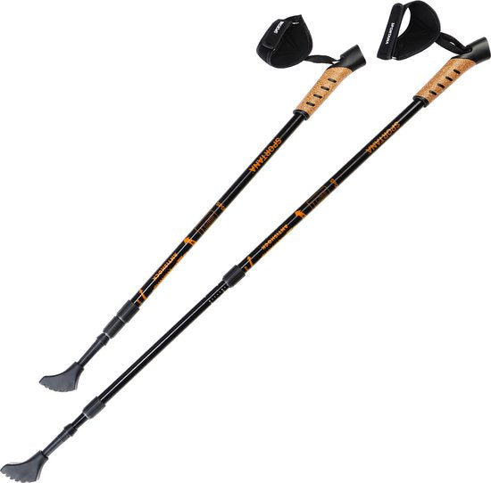 Deuba Sportana Nordic Walking stokken - oranje