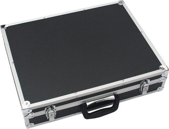 Opbergkoffer audio tape cassette bandjes voor 60 stuks