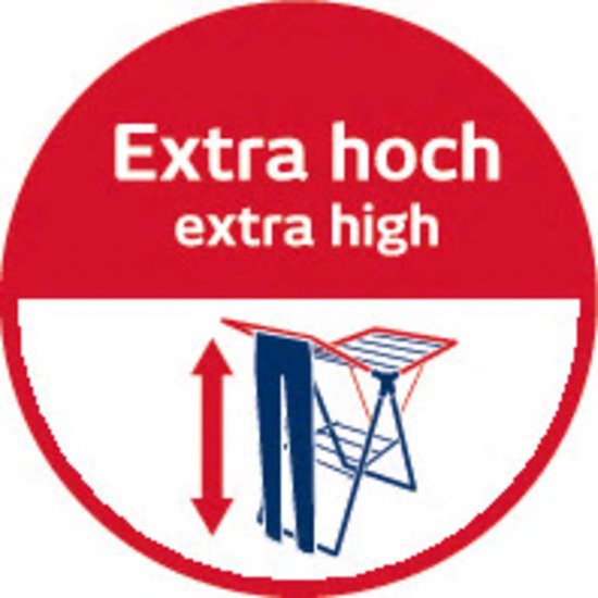 Leifheit droogrek Classic 250 Flex - 25 m drooglengte