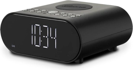 Roberts Radio Ortus DAB Charge Klok Analoog & digitaal Zwart