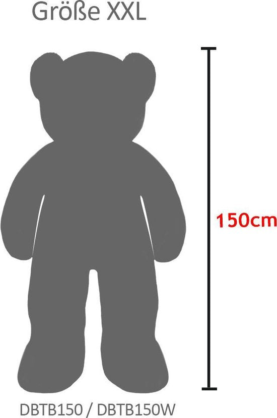 Grote Knuffelbeer - Teddybeer - knuffel - pluche 1,2 mtr groot