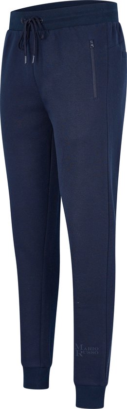 Mario Russo Trainingspak Achilles - Huispak - Joggingpak - Hoodie - Navy - XL