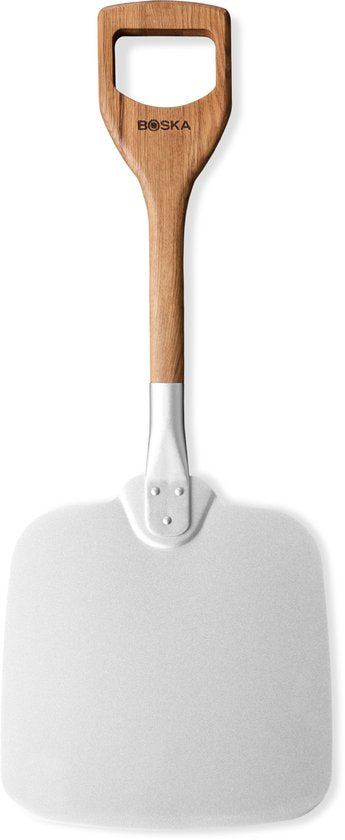 Boska Pizzaschep Barbecue - Kort handvat - Stabiel - Aluminium - Eikenhout - BBQ Accessoires