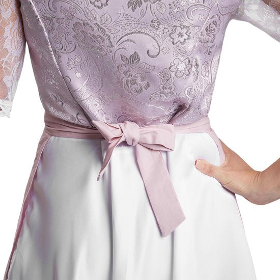 dressforfun - Maxi-Dirndl Neuschwanstein model 2 L - kostuum voor verkleden halloween feestkleding carnavalskleding carnaval feestkledij partykleding - 304647