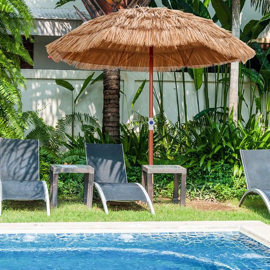 Coast Parasol - Kantelbaar - Hawaï - Ø155cm - Bruin