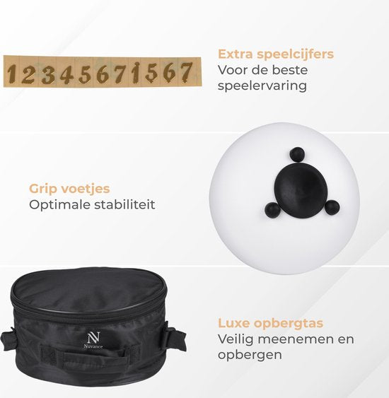Nuvance - Tongue Drum - Wit - 19x19 cm