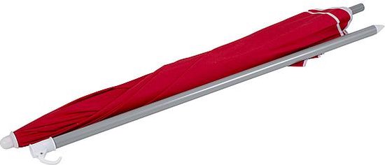 Bo-Camp - Parasol - Met Knikarm - Ø 200 cm - Rood