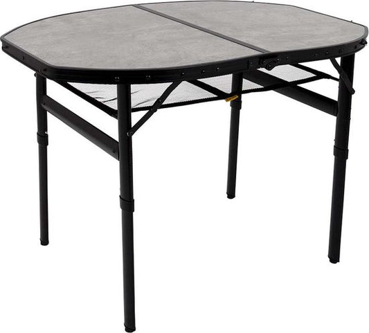 Bo-Camp - Industrial - Tafel - Northgate - Ovaal - Koffermodel - 100x70 cm