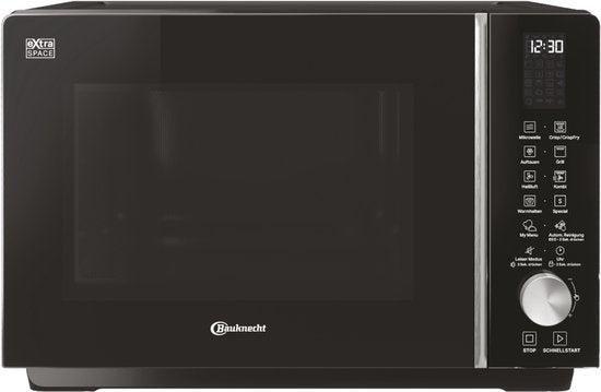 Bauknecht MF 258 B - vrijstaande combi magnetron - Zwart