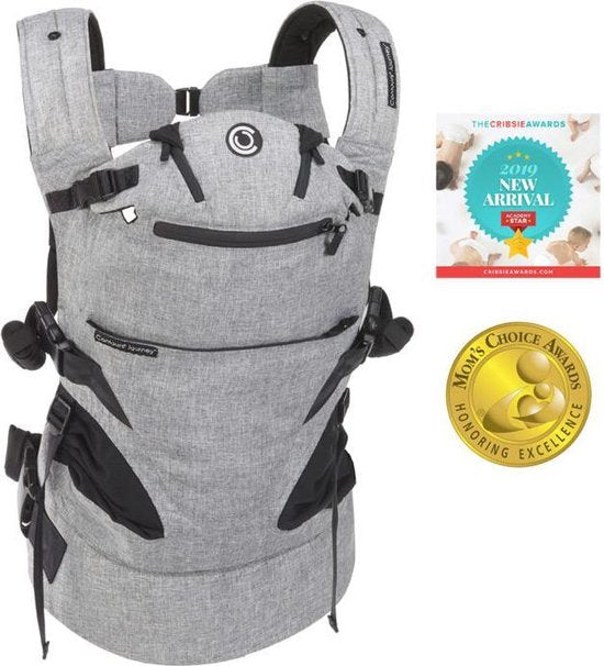 Contours Baby 5-in-1 Babydrager Reis - grafiet