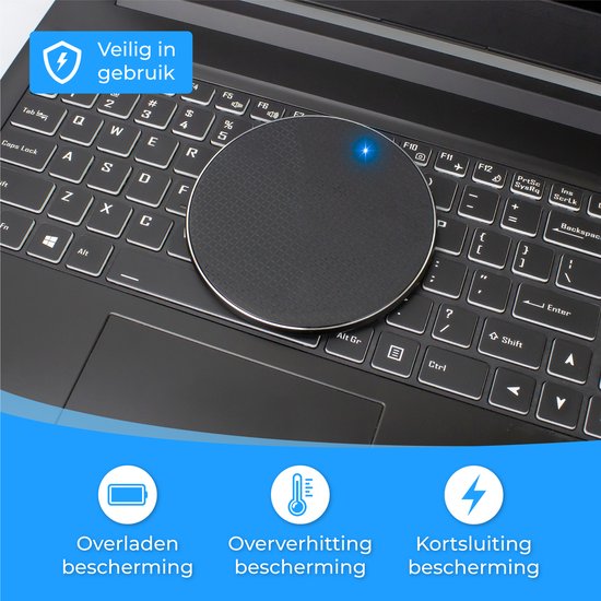 Nuvance Draadloze Oplader 10W - Inclusief Kabel - Wireless Charger - Fast Charger - Geschikt voor alle Draadloos Oplaadbare Smartphones