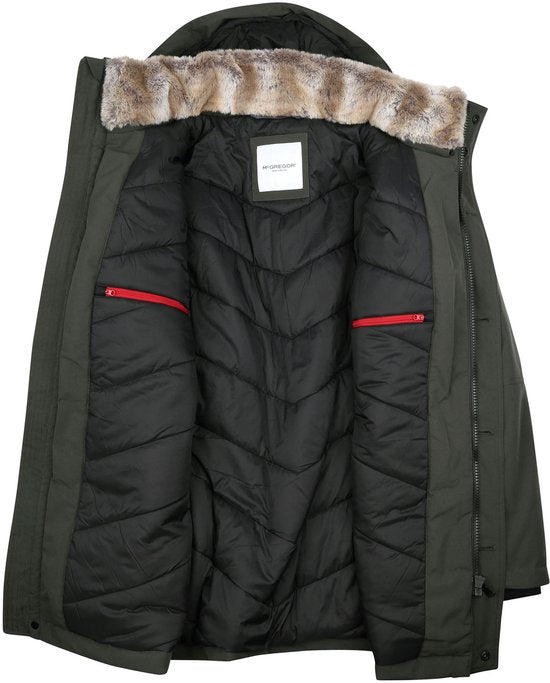 McGregor Parka Olive - Maat M - Heren - Parka's