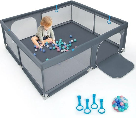 Coast Babybox Opvouwbaar - Grijs - 200x180cm