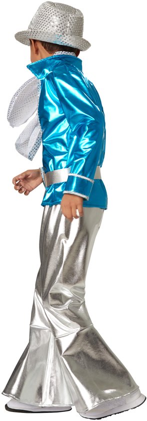 dressforfun - Disco boy 140 (9-10j) - verkleedkleding kostuum halloween verkleden feestkleding carnavalskleding carnaval feestkledij partykleding - 302378