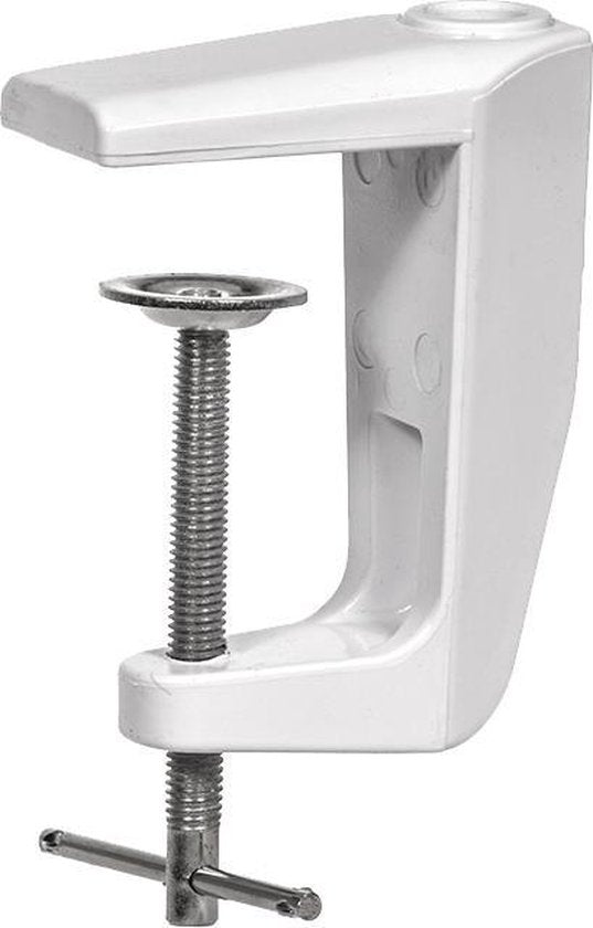 Velleman Bureaulamp met klem, zwenkarm, aan/uit-schakelaar, 60 cm breed, 3x 14 W, 6500 K, wit