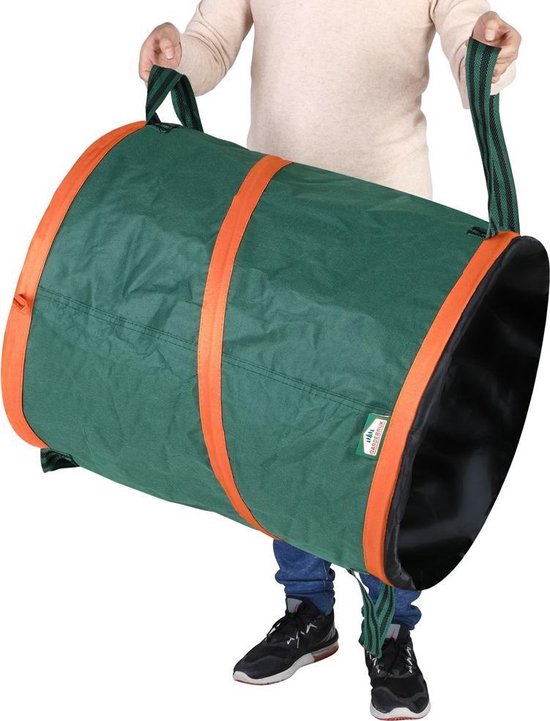 Gardebruk Popup tuinzak Set van 3 groene 85 liter per stuk