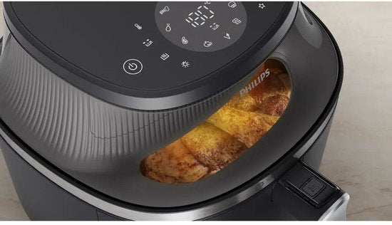 Philips 3000 Serie Airfryer NA330/00 – 6,2 L – Rapid Air Plus – Kijkvenster – Touchscreen