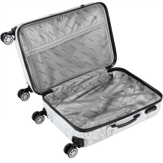 Monzana Reiskoffer Vlinder Set van 3 Polycarbonat 42L, 66L, 98L