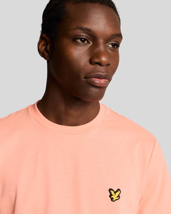 LYLE & SCOTT - martin ss t-shirt - Sport t-shirt korte mouw heren - Rose - Maat S