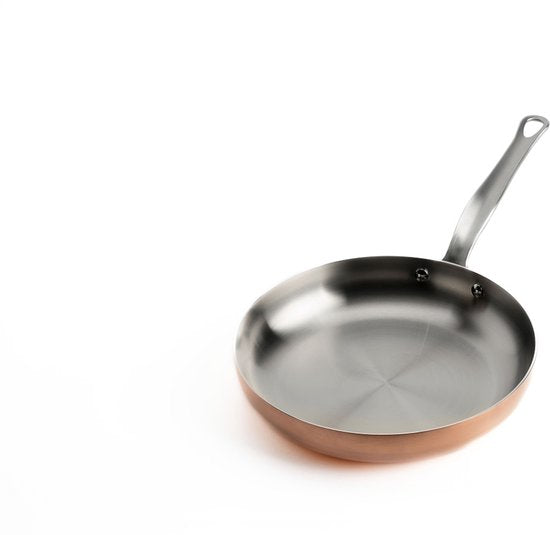 Mauviel 1830 - Koper - Aluminium - RVS - Braadpan - Ø 24cm - Braadpan