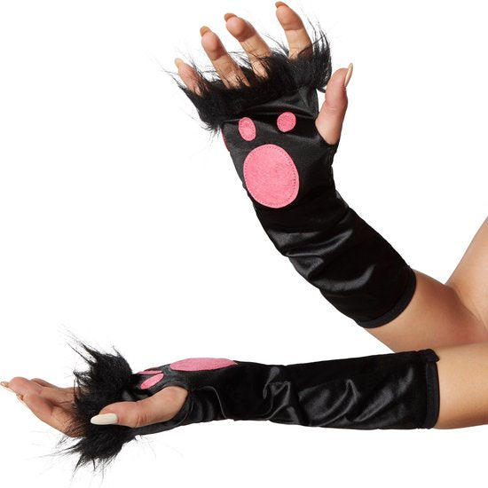 dressforfun - Spinnende kat M - verkleedkleding kostuum halloween verkleden feestkleding carnavalskleding carnaval feestkledij partykleding - 302106