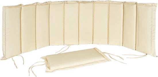 Matras voor ergonomisch ligbed - tuinkussen - crème
