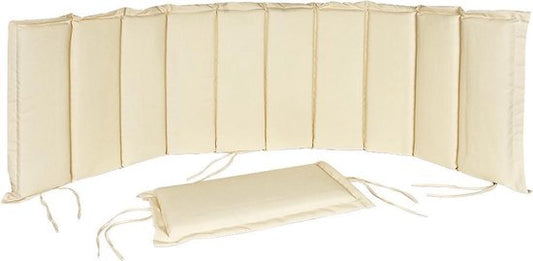 Matras voor ergonomisch ligbed - tuinkussen - crème