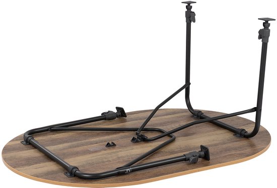 Bo-Camp Tafel - Feather - Ovaal - 130x90 cm
