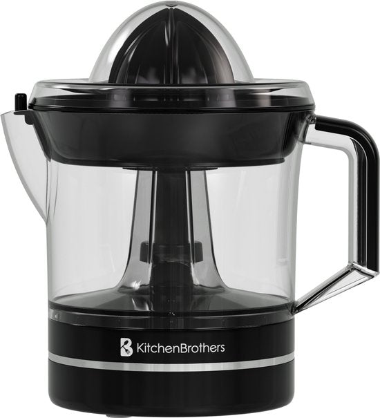 KitchenBrothers Citruspers - Compact - Handmatig - 0.7L - Zwart