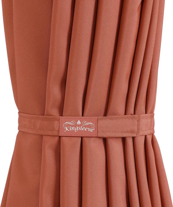 Kingsleeve Parasol Tahitit Ø300cm – Slinger & Kantelbaar - Terracotta
