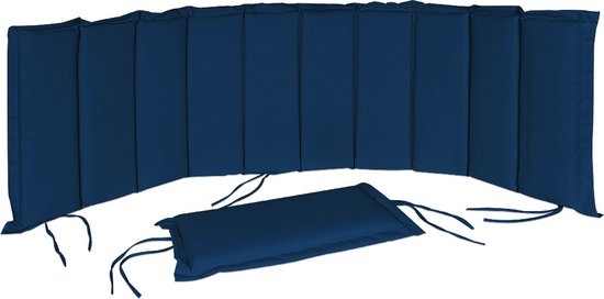 Detex Kussen voor ligstoel - waterafstotend - 7cm dikke vulling