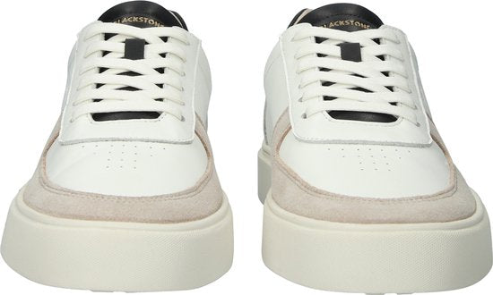 Blackstone Crag Ragner Sneakers - Wit/Zwart - Maat 42