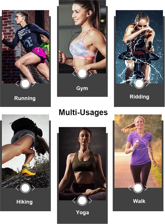 Garpex® Running Belt - Heuptas - Hardloop Telefoonhouder - Hardlooptasje - Heuptasje Dames en Heren - Hardlopen - One Size - Zwart