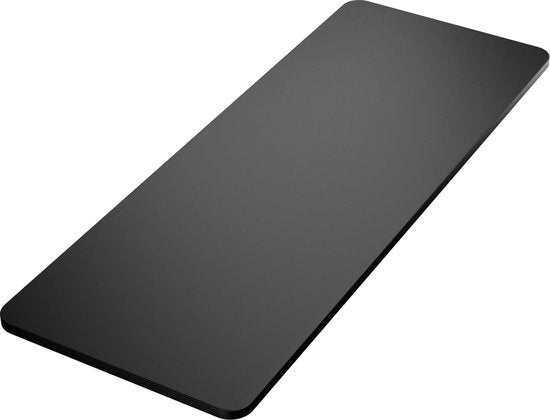 Avalo Bureaublad Los 140x60cm - Zwart - Tafelblad - Blad Elektrisch Bureau