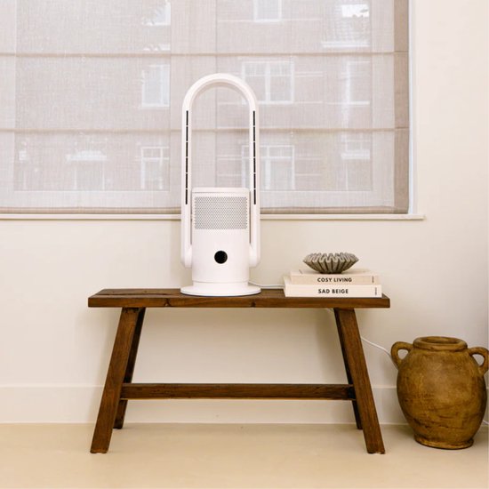 3-in-1 Luchtreiniger, Ventilator & Verwarming - 2000W - Hepa 13 Filter - Inclusief Afstandsbediening en App - Kachel - Air Purifier - Samako