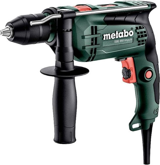 Metabo SBE 650 Impuls Klopboormachine - Kunststof Koffer - 600743500