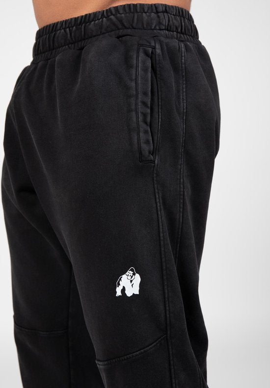 Gorilla Wear Curtis Joggingbroek - Washed Grijs - M