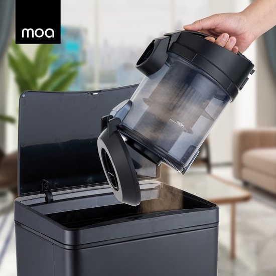 MOA Stofzuiger Zonder Zak - Inclusief HEPA H13 Filter - Combi Zuigmond - Stofzuiger - 900W - Zwart