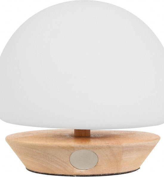 Steinhauer tafellamp Ancilla - naturel - glas - 17 cm - G9 fitting - 7932BE