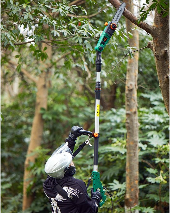 Gardebruk Kettingzaag ASX 900 750 W – Telescopische – Groen/Zwart