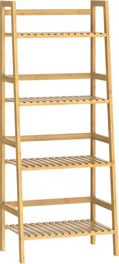 Casaria stelling bamboe 123x48x32cm