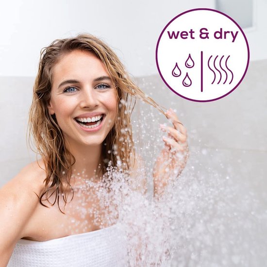 Beurer HL 36 Ladyshave - Elektrisch scheerapparaat vrouwen - 4 Opzetstukken / 2x Trimmer - Nat/droog - Waterresistant - LED licht - Anti allergeen - Incl. oplaadstation, borstel en opbergtas - 3 Jaar garantie