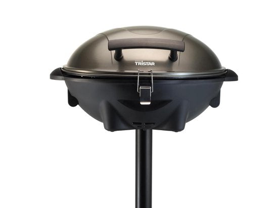 Tristar BQ-2816 Elektrische Barbecue - BBQ Elektrisch - Barbecuegrill Staand - Te gebruiken als Tafelbarbecue - Grillplaat 46 x 35 cm - Zwart