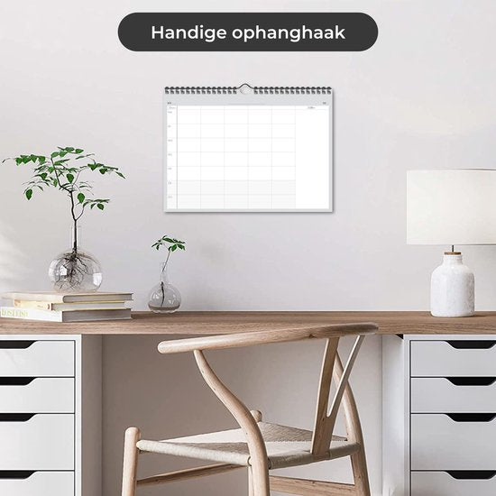 Systemyze Familieplanner Basic 2025 - Planner - Weekplanner - Gezinsplanner - Family Planner - Ongedateerd - Grijs