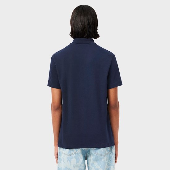 Lacoste Poloshirt Ademend Donkerblauw (navy) - Maat L - Heren