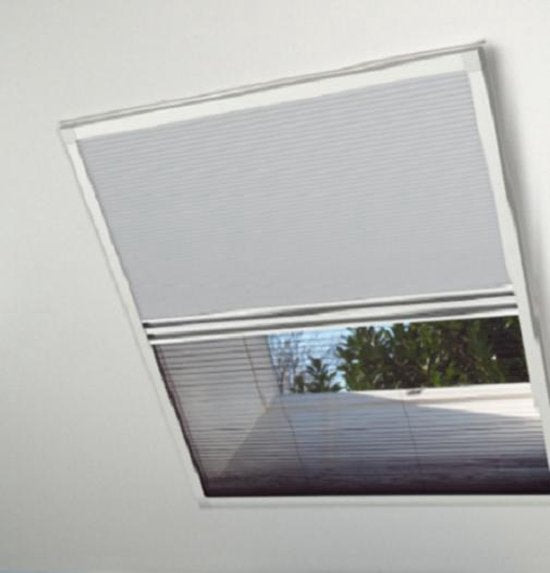 Bruynzeel Duo-plissé s500 117x121 wit