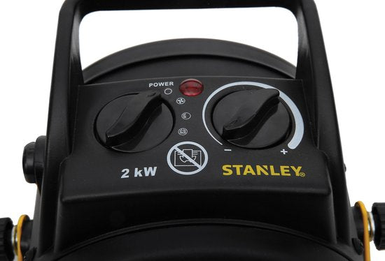 Stanley ST-22-240-E - Ventilatorkachel - 22.7 x 17.2 x 24.5 cm - zwart/geel